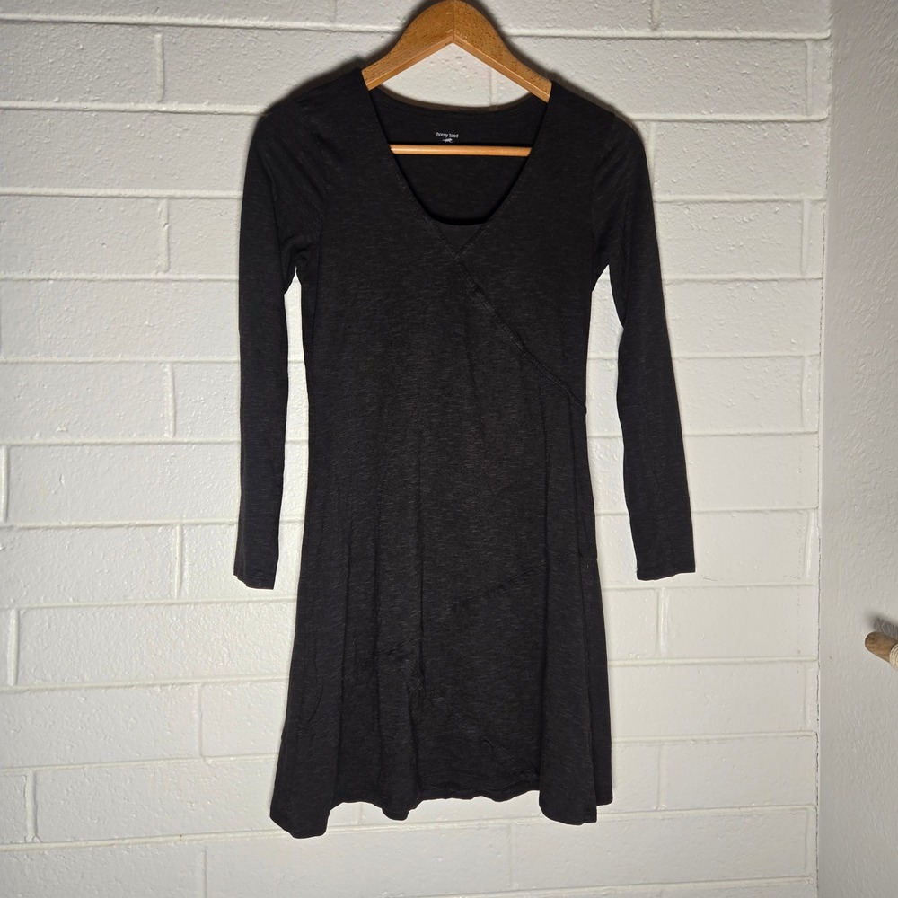 Horny Toad Tencel Organic Cotton Dress Medium Long Sleeve Activewear Sustainable